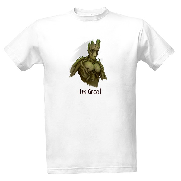 Tričko s potiskem Pánské triko I´m Groot