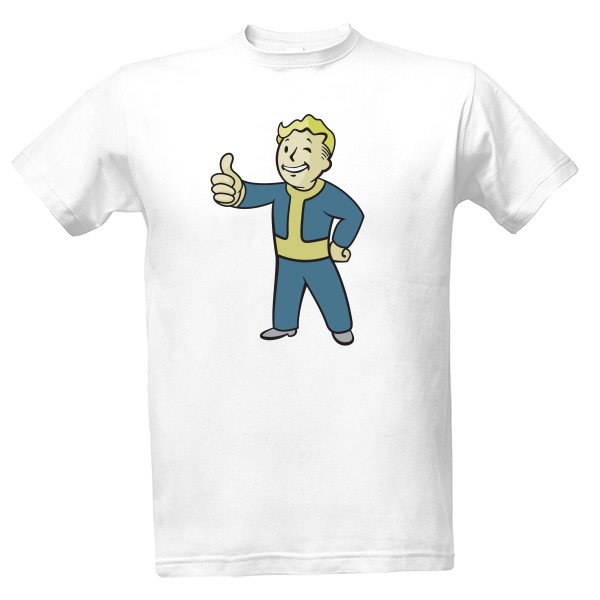 Tričko s potiskem Pánské triko Pip Boy