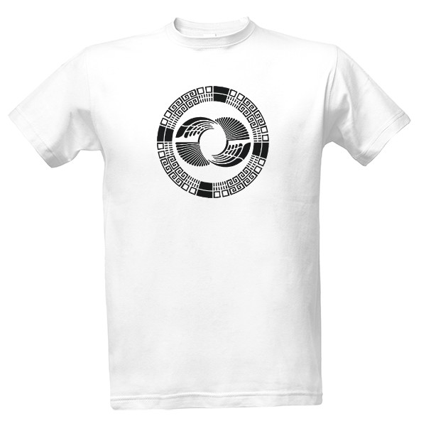 Tričko s potiskem Triko Mayský kruh