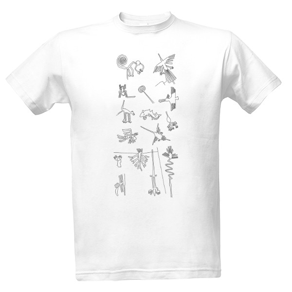 Tričko s potiskem Triko Nazca